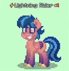 Size: 740x757 | Tagged: safe, derpibooru import, oc, oc:lightning rider, pegasus, pony, pony town, image, jpeg, male, pegasus oc, stallion, wings