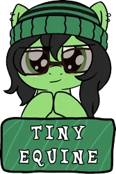 Size: 848x1269 | Tagged: safe, artist:craftycirclepony, derpibooru import, oc, oc:anonfilly, unofficial characters only, pony, badge, beanie hat, bust, con badge, ear piercing, earring, female, filly, foal, glasses, hooves together, image, jewelry, looking at you, piercing, png, simple background, smiling, solo, sunglasses, transparent background