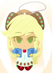 Size: 1280x1805 | Tagged: safe, alternate version, artist:batipin, derpibooru import, applejack, equestria girls, g4, alternate character, image, jpeg