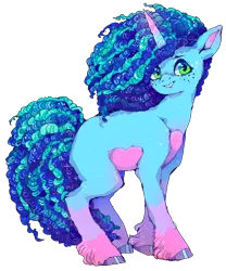 Size: 1300x1560 | Tagged: safe, artist:njeekyo, derpibooru import, pony, unicorn, g5, female, freckles, horn, image, mare, misty brightdawn, png, simple background, solo, sweat, tail, transparent background, unshorn fetlocks