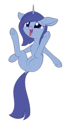 Size: 1059x1911 | Tagged: safe, artist:dusthiel, derpibooru import, oc, oc:mirror magic, unofficial characters only, pony, unicorn, ahegao, featureless crotch, female, horn, image, mare, open mouth, png, simple background, solo, spreading, tongue out, transparent background, underhoof