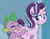 Size: 1728x1344 | Tagged: suggestive, ai content, derpibooru import, generator:zoinksnoob, machine learning generated, spike, starlight glimmer, dragon, pony, unicorn, g4, season 6, the crystalling, age difference, ai composition, blushing, butt, butt grab, butt touch, cute, cute little fangs, dock, duo, duo male and female, eyes closed, fangs, female, glimmer glutes, grope, hand on butt, horn, image, indoors, interspecies, looking at someone, looking back, male, mare, my little pony, png, prompter:tyto4tme4l, scene interpretation, ship:sparlight, shipping, smiling, sparlight, straight, tail, tongue out, wavy mouth, wingless spike