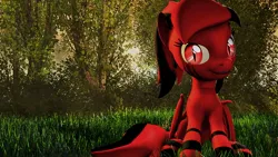 Size: 1024x576 | Tagged: safe, artist:runic_the_wolf, ponerpics import, oc, oc:runic, unofficial characters only, bat pony, pony, 3d, bat pony oc, bat wings, female, image, jpeg, mare, wings