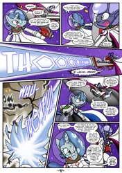Size: 1600x2270 | Tagged: suggestive, artist:flash equestria photography, derpibooru import, oc, oc:moonstone shine, anthro, unguligrade anthro, unicorn, comic:hyper-spaced, action, big breasts, breast expansion, breasts, comic, growth, horn, huge breasts, hyper, hyper breasts, hyper fetish, image, impossibly large breasts, png, science fiction