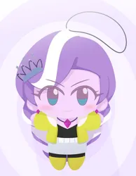 Size: 1280x1649 | Tagged: safe, alternate version, artist:batipin, derpibooru import, part of a set, diamond tiara, equestria girls, g4, 2d, alternate character, image, jewelry, jpeg, necklace, plushie, tiara, toy