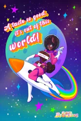 Size: 1365x2048 | Tagged: suggestive, artist:mscolorsplash, ponerpics import, oc, unofficial characters only, anthro, bodysuit, breasts, clothes, female, gloves, image, jpeg, solo, solo female, text