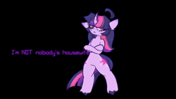 Size: 1280x720 | Tagged: safe, artist:musmirror, artist:zoefaux, derpibooru import, trixie, twilight sparkle, unicorn, g4, cooking tutorial, female, horn, image, lesbian, shipping, twixie, video, webm
