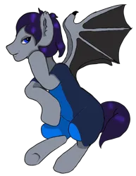 Size: 753x973 | Tagged: safe, artist:visserex52, derpibooru import, oc, oc:word bearer, unofficial characters only, bat pony, image, png, simple background, smiling, smirk, solo, thinking, transparent background