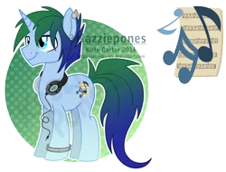 Size: 4600x3500 | Tagged: safe, artist:kazziepones, derpibooru import, oc, oc:tenor tunes, unofficial characters only, alicorn, pony, headphones, image, male, png, solo, stallion