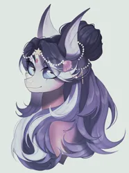 Size: 2982x4000 | Tagged: safe, artist:meggychocolatka, derpibooru import, oc, oc:keto, unofficial characters only, earth pony, merpony, pony, colored, colored sketch, female, image, looking at you, png, sketch, solo, solo female