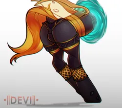 Size: 600x531 | Tagged: suggestive, artist:dodo, derpibooru import, oc, changeling, image, png, portal, solo