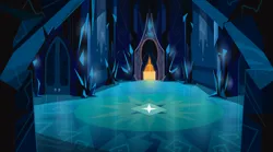 Size: 4043x2248 | Tagged: safe, derpibooru import, official, g4, the crystal empire, .svg available, background, concept art, corrupted, crystal, crystal castle, crystal empire, dark crystal, image, my little pony, no pony, png, room, scenery, sombra empire, vector, what could have been