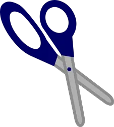 Size: 2602x2882 | Tagged: safe, derpibooru import, official, .svg available, cutie mark, cutie mark only, image, no pony, png, ponymaker, scissors, simple background, the fabulous ponymaker, transparent background, vector
