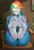 Size: 832x1216 | Tagged: suggestive, artist:monkeyman08, rainbow dash, equestria girls, blindfolded, butt, dashsub, feet, feet up, femsub, fetish, foot fetish, foot focus, image, jpeg, rainbutt dash, submissive, tied up