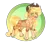 Size: 1280x1138 | Tagged: safe, artist:honkhonkbonk, derpibooru import, applejack, pony, g4, alternate design, chibi, deviantart watermark, image, obtrusive watermark, png, simple background, solo, transparent background, twitterina design, watermark