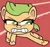 Size: 169x159 | Tagged: safe, derpibooru import, screencap, earth pony, pony, g4, my little pony: pony life, flutterdash (episode), green eyes, green mane, green tail, gritted teeth, image, jpeg, orange coat, picture for breezies, rutabaga rascal, solo, stretching, tail, teeth, unshorn fetlocks