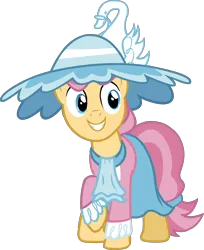 Size: 7068x8675 | Tagged: safe, derpibooru import, official, swan song, earth pony, pony, g4, .svg available, 2016 character collage, absurd resolution, background pony, blue eyes, clothes, dress, female, grin, happy, hat, image, mare, missing eyelashes, orange coat, pink mane, pink tail, png, raised hoof, simple background, smiling, solo, stock vector, tail, transparent background, two toned mane, two toned tail, vector
