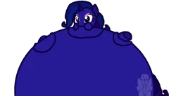 Size: 1280x699 | Tagged: suggestive, anonymous artist, artist:anonymous, artist:princechipcookie, derpibooru import, princess sterling, alicorn, pony, g4, belly, belly button, berrling, bingo wings, bloated, blueberry, blueberry expansion, blueberry inflation, body inflation, double chin, expansion, food, image, immobile, inflation, inflation fetish, neck roll, png, puffy cheeks, roll, simple background, solo, spherical inflation, sterberry, transparent background