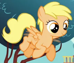Size: 475x404 | Tagged: safe, derpibooru import, screencap, mango dash, pegasus, pony, crusaders of the lost mark, g4, cropped, female, filly, flying, foal, image, my little pony, png