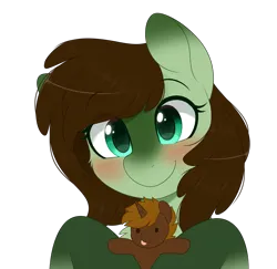 Size: 2110x2054 | Tagged: safe, artist:higgly-chan, derpibooru import, oc, oc:chocolate chunk, oc:mint chip, unofficial characters only, original species, plush pony, pony, :p, blushing, brown mane, commission, female, filly, foal, green coat, image, plushie, png, simple background, smiling, tongue out, transparent background, turquoise eyes, yakuti, ych result
