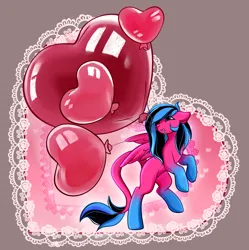 Size: 4682x4705 | Tagged: safe, artist:anastezia, derpibooru import, oc, oc:leonda snekova, unofficial characters only, alicorn, earth pony, pegasus, pony, unicorn, g4, adoptable, balloon, base, colored, commission, cute, digital art, female, heart, holiday, horn, image, lineart, love, male, my little pony, pink background, png, romantic, sale, simple background, solo, text, valentine, valentine's day, your character here