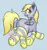 Size: 2728x2907 | Tagged: safe, artist:audreen, derpibooru import, derpy hooves, g4, clothes, derpese corpulent hooves, fat ass, image, jpeg, socks, the ass was fat, thicc ass, thicc thighs, thigh highs