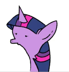 Size: 1059x1099 | Tagged: safe, artist:deltasst, derpibooru import, twilight sparkle, pony, g4, dumb, female, image, jpeg, retarded, shrunken pupils, small eyes, solo, solo female