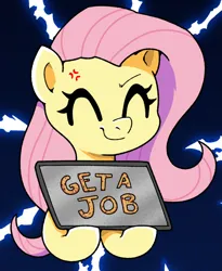 Size: 780x950 | Tagged: safe, artist:talimingi, derpibooru import, fluttershy, pegasus, pony, g4, angry, baking sheet, cross-popping veins, cute, emanata, eyes closed, female, hoof hold, image, implied zephyr breeze, jpeg, madorable, mare, smiling, solo, text