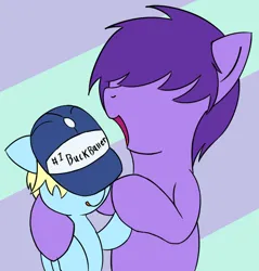 Size: 876x917 | Tagged: safe, artist:cocacola1012, derpibooru import, oc, oc:limp noodle, unnamed oc, pony, baseball cap, buckball, cap, colt, foal, hat, image, male, png