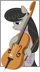 Size: 900x1615 | Tagged: safe, artist:clone999, derpibooru import, octavia melody, earth pony, pony, g4, 2011, artifact, cello, image, musical instrument, png, simple background, transparent background