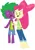 Size: 1877x2654 | Tagged: suggestive, artist:alexarts, apple bloom, spike, human, equestria girls, angry, belt, blushing, bow, caught, clothes, drool, drool string, female, hoodie, humanized, image, implied makeover, kissing, lineart, male, png, shipping, shorts, spikebloom, straight
