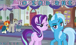Size: 2064x1242 | Tagged: safe, artist:not-yet-a-brony, derpibooru import, maud pie, mudbriar, starlight glimmer, sunburst, trixie, earth pony, pony, unicorn, g4, no second prances, student counsel, 2026, april, episode reference, female, friends, friendship, horn, image, lyrics in the description, male, mare, my little pony, png, school of friendship, song in the description, song reference, stallion, youtube link in the description