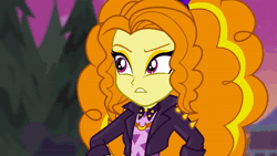 Size: 498x281 | Tagged: safe, derpibooru import, screencap, adagio dazzle, equestria girls, g4, animated, equestria girls specials, eyeroll, female, gif, image, my little pony equestria girls: sunset's backstage pass, solo