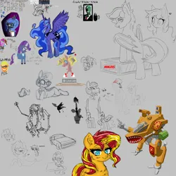 Size: 2500x2500 | Tagged: safe, anonymous artist, artist:1611volk, artist:anonymous, artist:beaniebrie, artist:blackmagician, artist:double helix, artist:harmonic, artist:maretian, artist:morningbullet, artist:nex, artist:norre, artist:shydale, artist:truthormare, ponerpics import, applejack, berry punch, nightmare moon, pinkie pie, posey shy, princess luna, rarity, sunset shimmer, oc, oc:amaya, oc:anon, oc:dared step, oc:noot, oc:tsuki, ponified, pony, seapony (g4), /create/, /mlp/, /pgd/, 4chan, collaboration, demoman, demoman (tf2), engineer, engineer (tf2), female, image, magma.com, mare, plants vs zombies, png, rule 85, spy, spy (tf2), team fortress 2