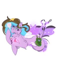 Size: 2500x2700 | Tagged: safe, derpibooru import, oc, oc:melody soul, unofficial characters only, merpony, pegasus, pony, starfish, amulet, bag, chest fluff, ear fluff, female, female oc, fins, fluffy, fluffy cheeks, image, jewelry, looking at someone, loose hair, mint eyes, pearl, pendant, photo, png, seashell, simple background, solo, stars, two toned mane