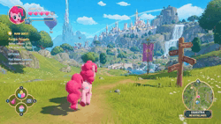 Size: 1280x720 | Tagged: safe, pinkie pie, image, mp4, video game