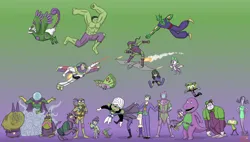 Size: 3600x2043 | Tagged: safe, artist:l0lm4tt, derpibooru import, spike, dragon, dustox, g4, adventure time, barney the dinosaur, beast boy, bernard mettle, buzz lightyear, celia mae, crossover, dc comics, dean toadblatt, digimon, dokunemon, donatello, dragon ball, dragon ball z, fanboy, fanboy and chum chum, female, ferb fletcher, gradient background, grape ape, green goblin, image, kang the conqueror, katamari damacy, legendary pokémon, male, marvel, mojo jojo, monsters inc., my hero academia, mysterio, o-tama, ok k.o.! let's be heroes, one piece, phineas and ferb, piccolo (dragon ball), png, pokémon, prince of all cosmos, setsuna tokage, teen titans go, teenage mutant ninja turtles, the grim adventures of billy and mandy, the incredible hulk, the joker, the powerpuff girls, tornadus, toy story, winged spike, wings