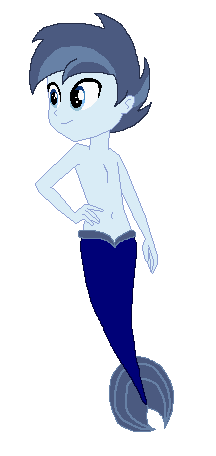 Size: 216x456 | Tagged: safe, artist:ocean lover, derpibooru import, shady daze, human, merboy, mermaid, merman, equestria girls, g4, base, base used, belly, belly button, blue eyes, chest, cute, equestria girls-ified, fins, fish tail, hand on hip, humanized, image, male, mermay, ms paint, png, simple background, smiling, solo, tail, tail fin, two toned hair, white background