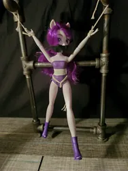 Size: 3024x4032 | Tagged: safe, derpibooru import, rarity, equestria girls, g4, doll, gag, image, jpeg, toy