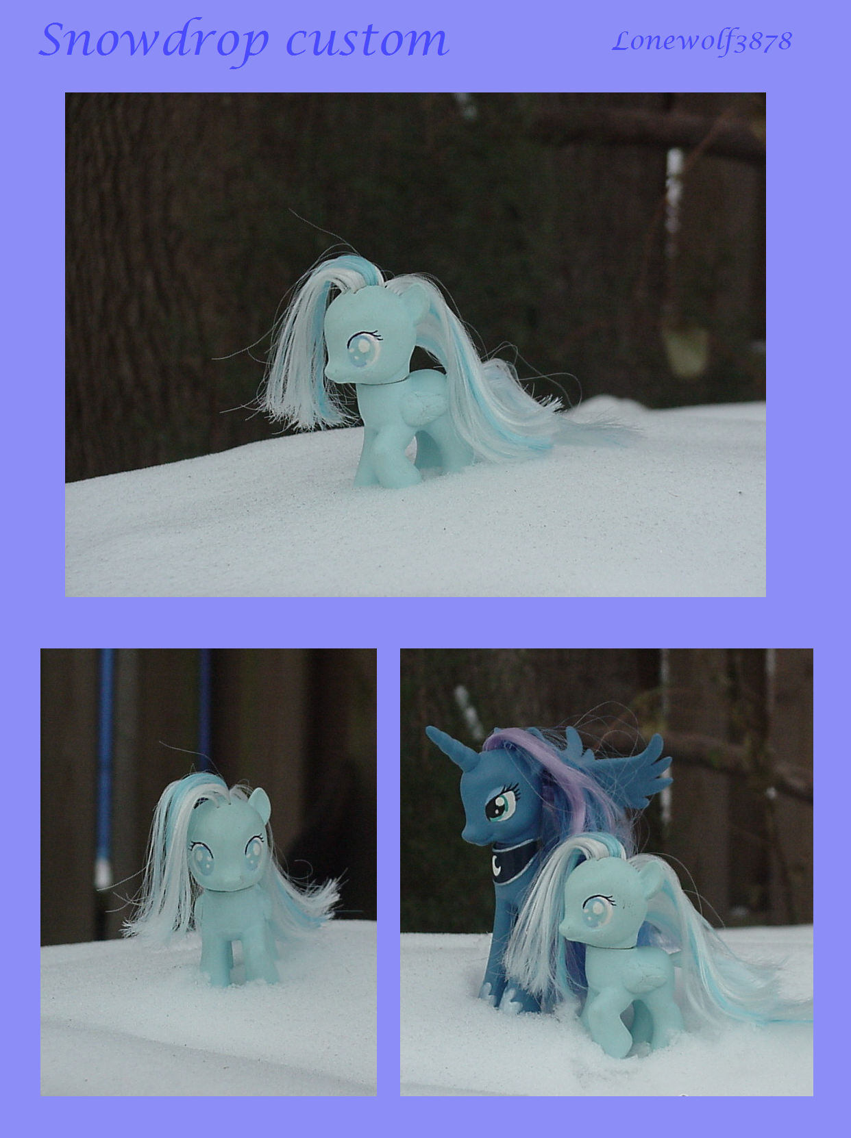 my little pony snowdrop toy