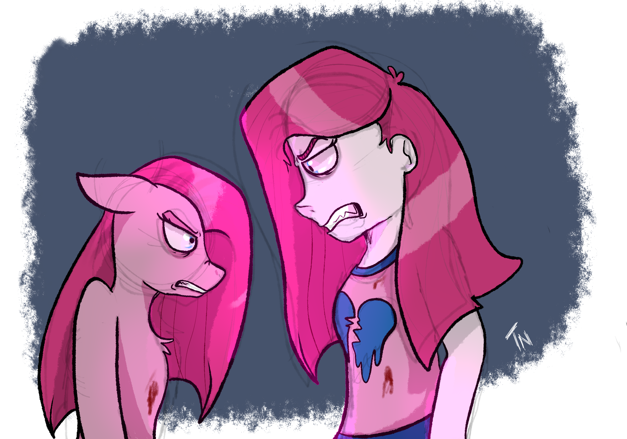 pinkie pie and pinkamena human