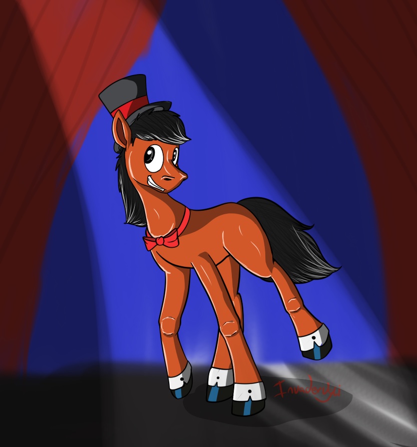736175 - artist:mochifries, derpibooru import, marvin the tap dancing horse,  obscure reference, ponified, safe, solo - Twibooru