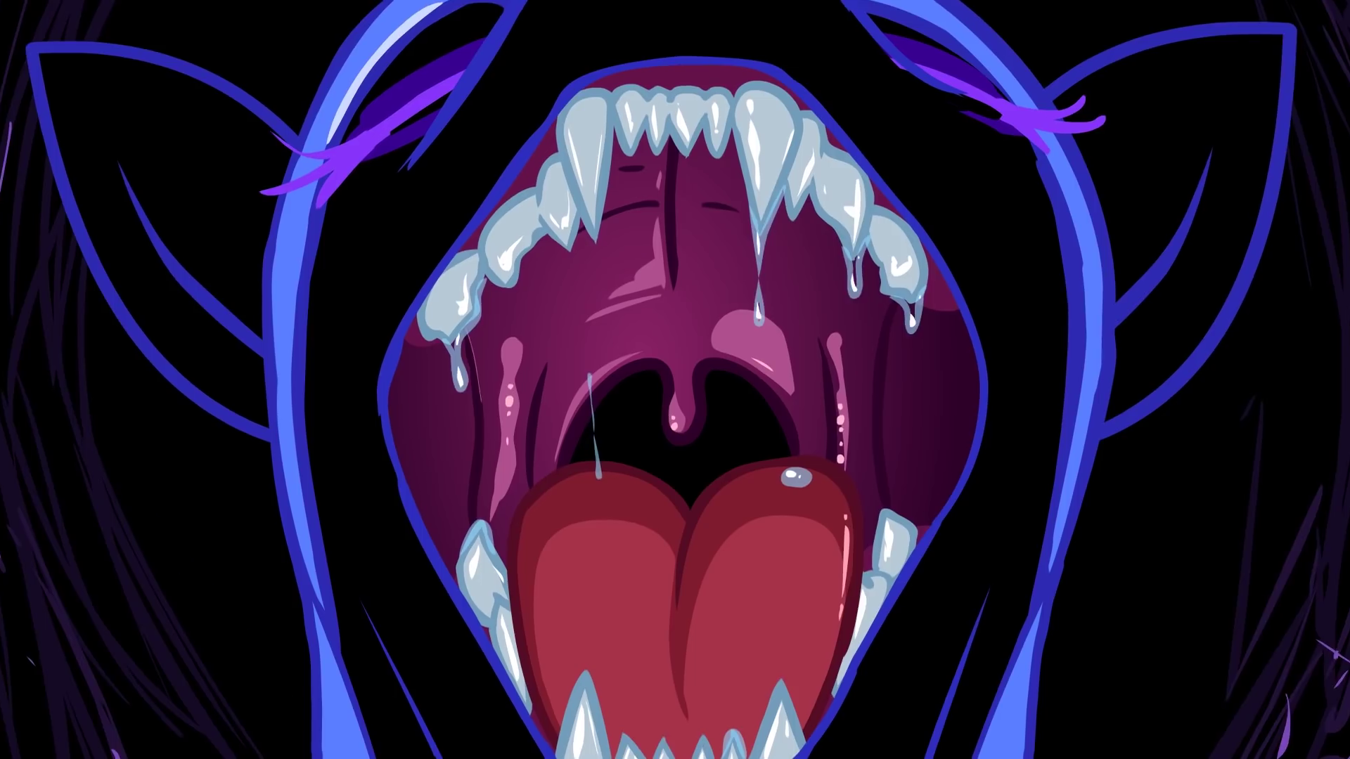 Giantess vore animation
