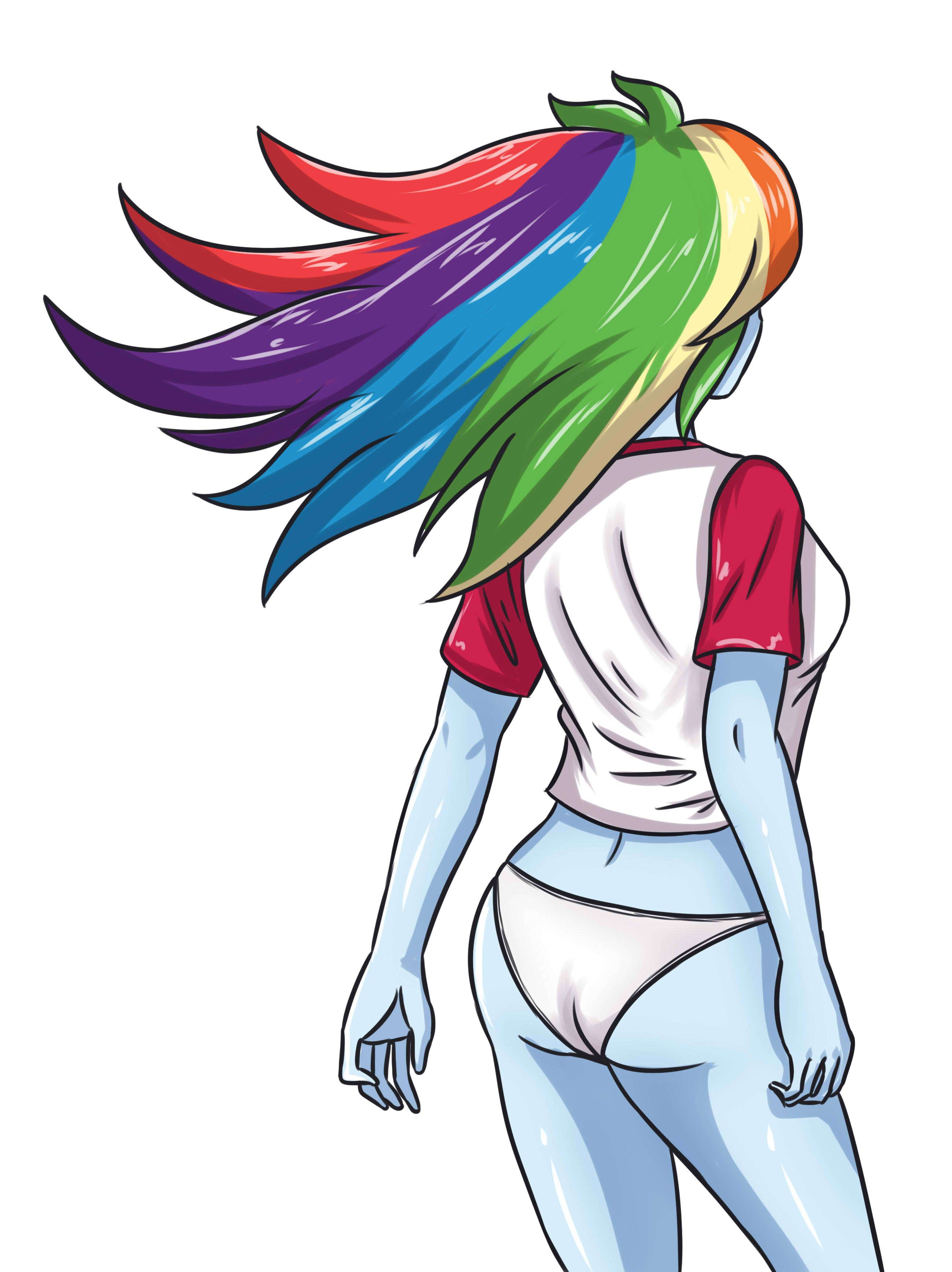 The Panties Of Rainbow Dash by TVideshow -- Fur Affinity [dot] net