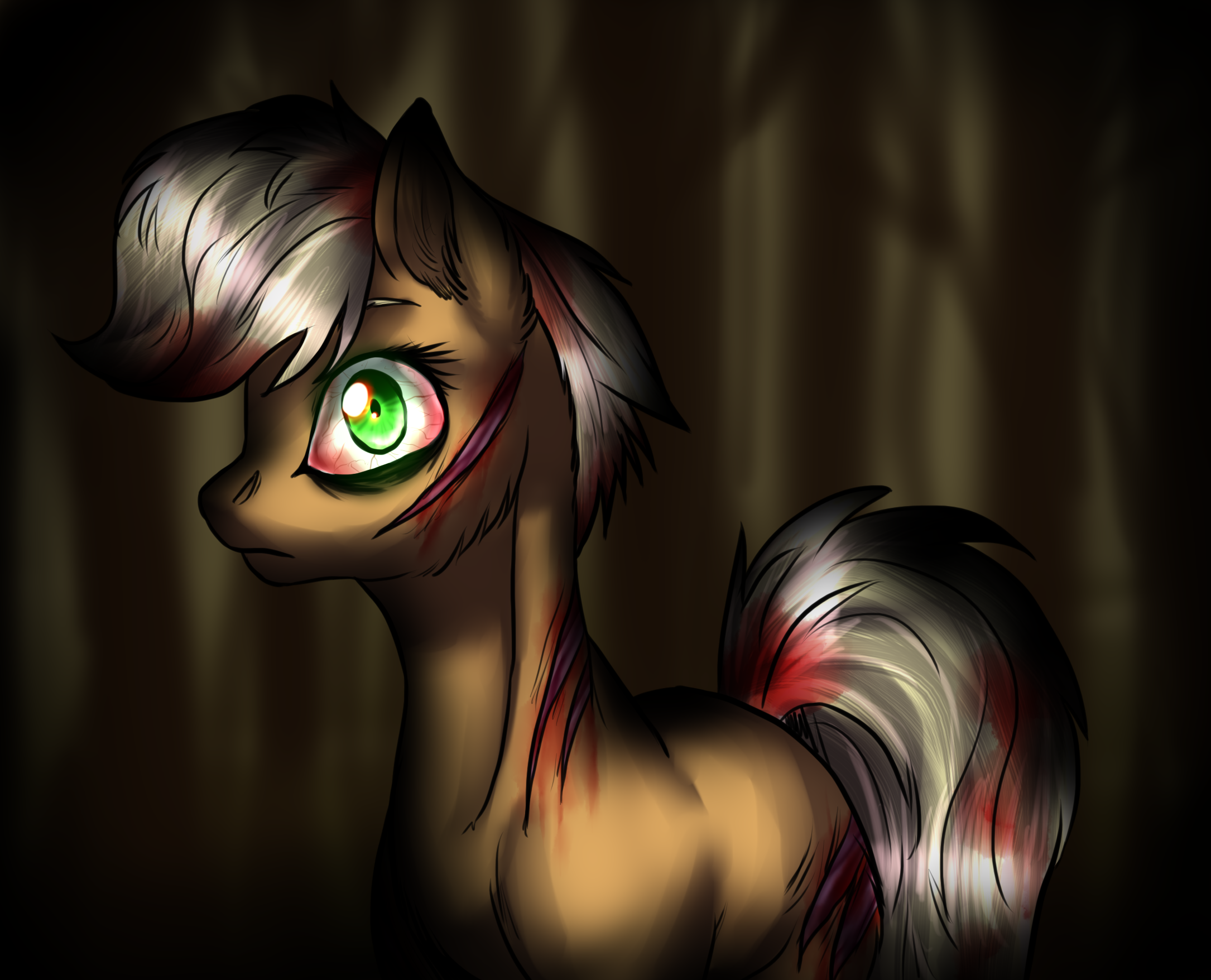 Mlp creepypasta. Дарк пони.