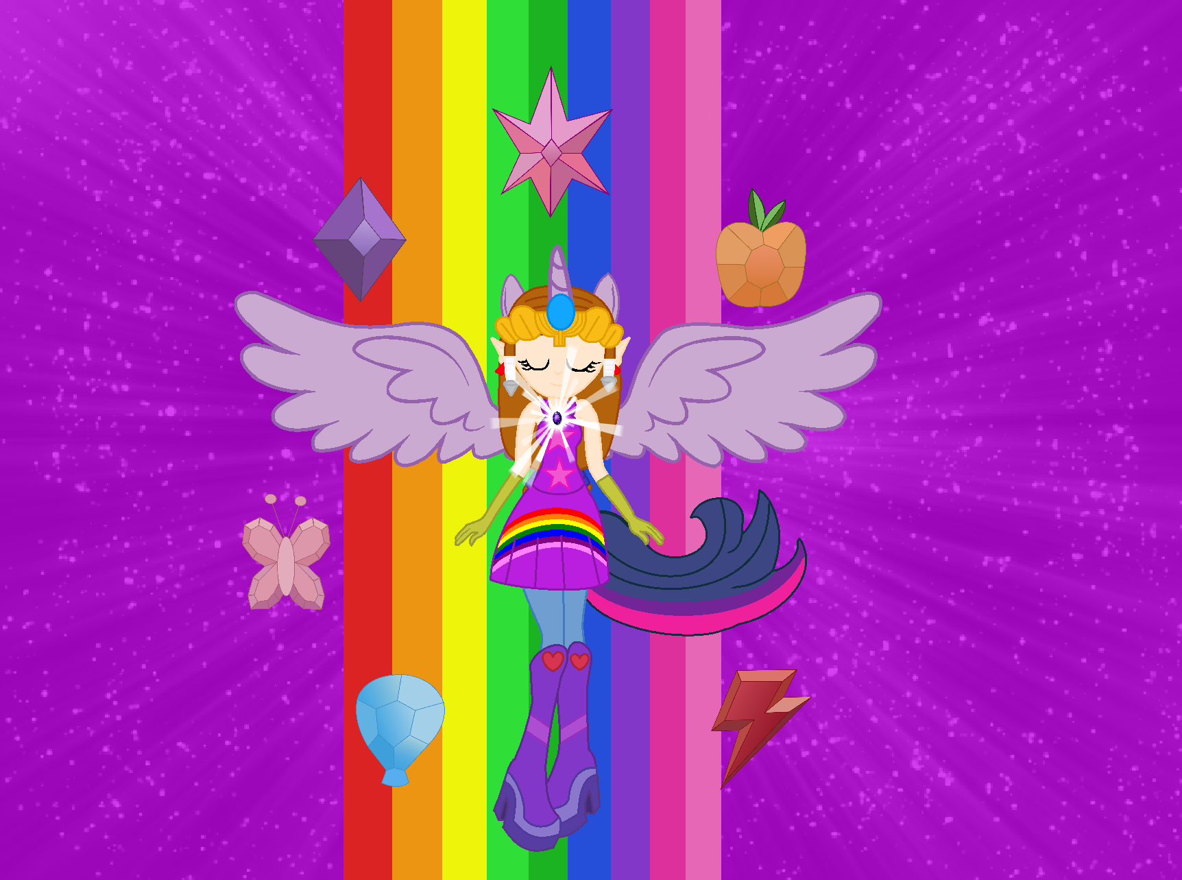 Safe Artist Applejack002 Artist Blu Dawg Artist User Derpibooru Import Twilight Sparkle Twilight Sparkle Alicorn Alicorn Human Hylian Equestria Girls Barely Eqg Related Base Used Boots Clothes Crossover Crown Ear