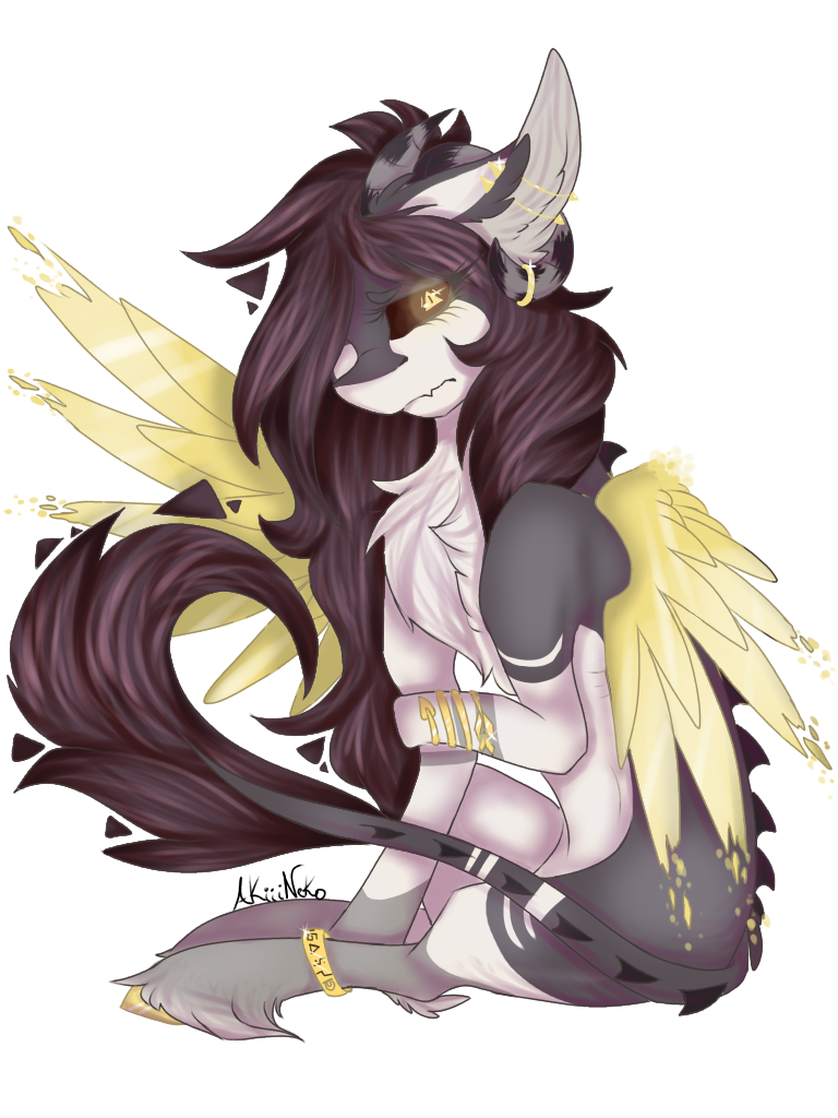 Artist Akiiichaos Black Sclera Chest Fluff Colored Wings Derpibooru Import Female Mare Oc Oc Evelyn Pegasus Pony Safe Simple Background Solo Transparent Background Unofficial Characters Only Unshorn Fetlocks Twibooru