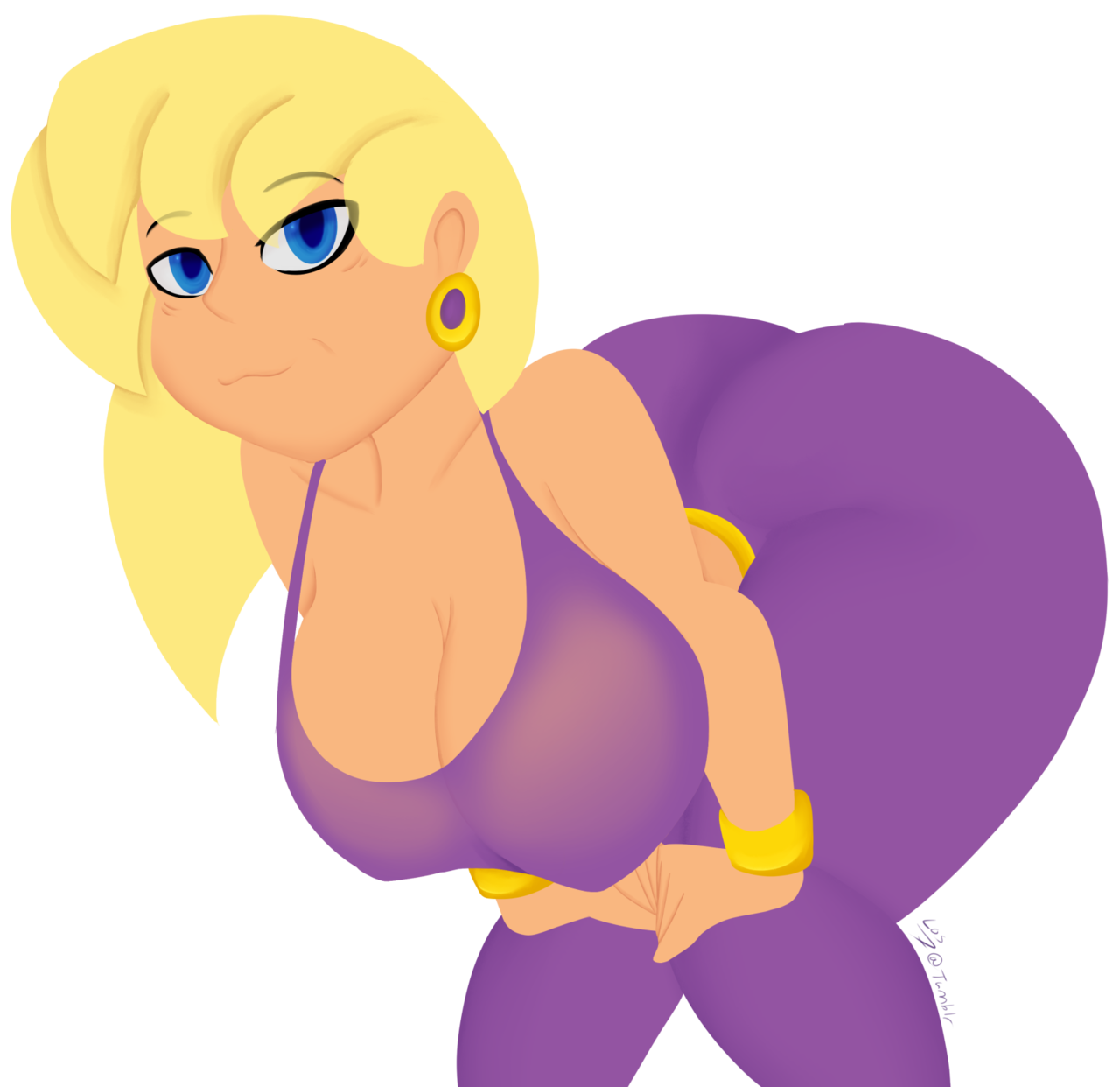 1446224 - artist:7los7, bags under eyes, big breasts, breasts, busty ms.  harshwhinny, cleavage, clothes, cougar, curvy, derpibooru import, female,  huge butt, human, humanized, large butt, ms. harshwhinny, simple  background, solo, solo female,