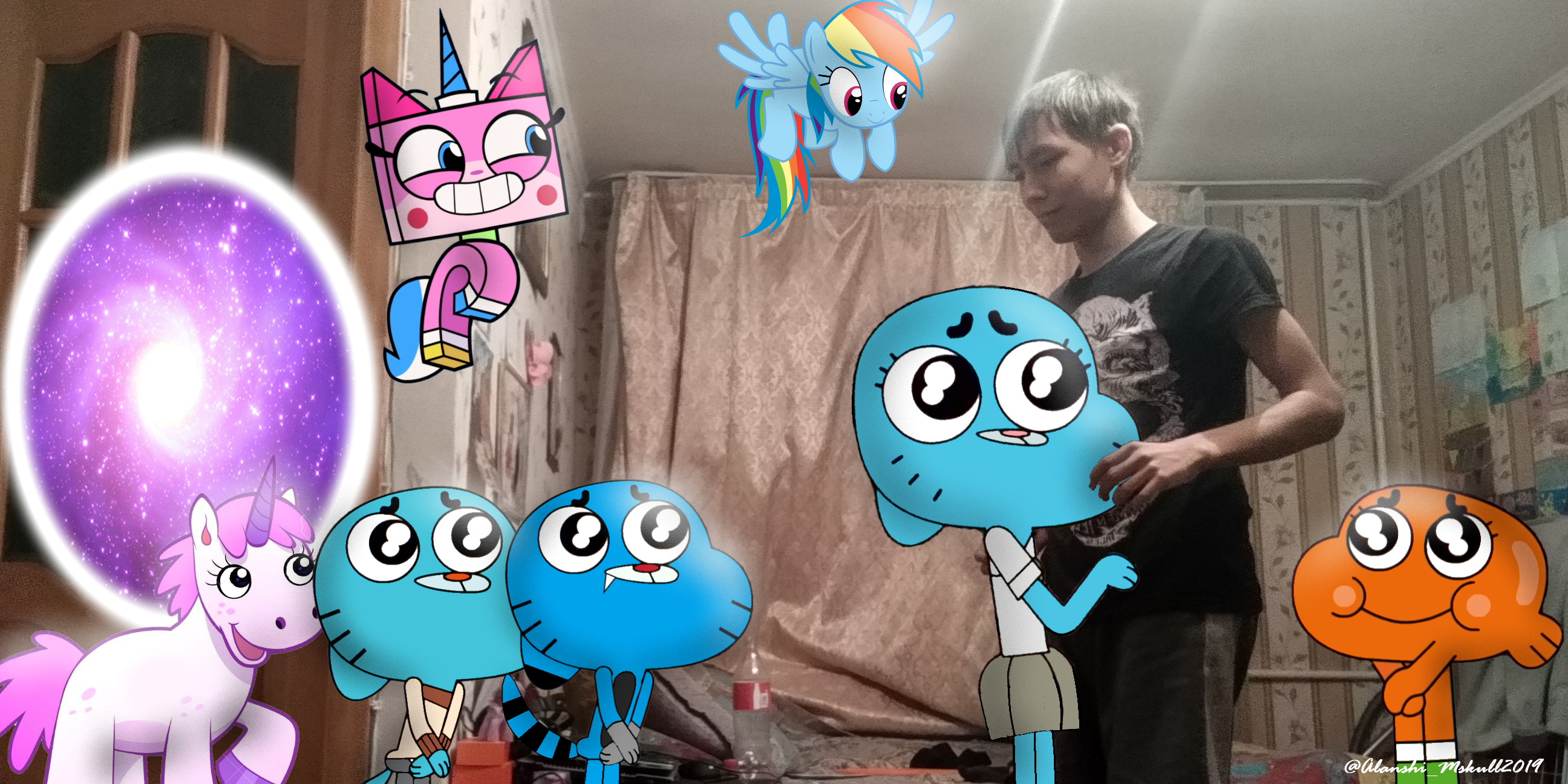 Savia (artist)👩🏽‍🎨🎨 on X: THE GUMBALL HOUSE IS REAL???? https