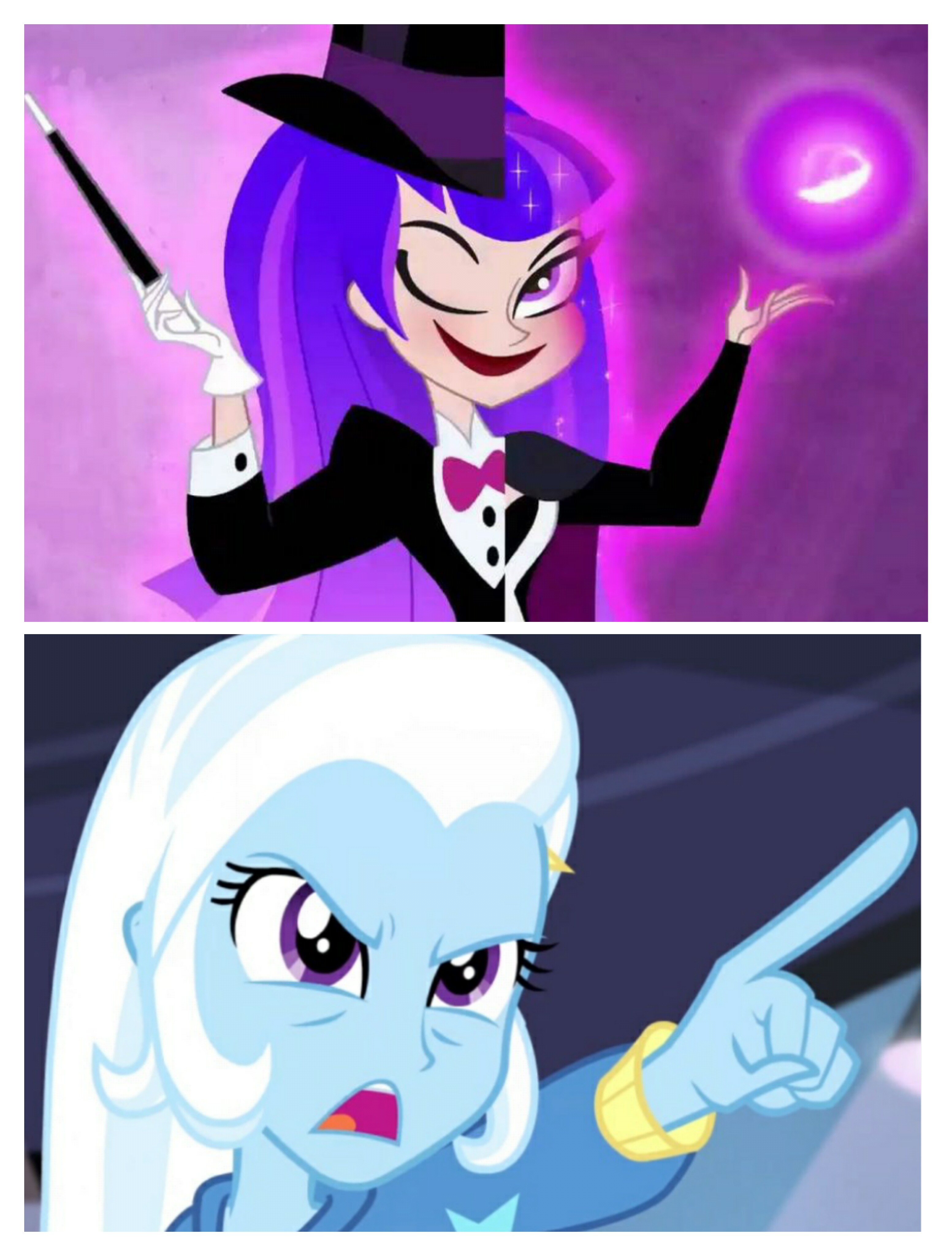 1764888 - safe, derpibooru import, trixie, equestria girls, dc superhero  girls, zatanna - Twibooru